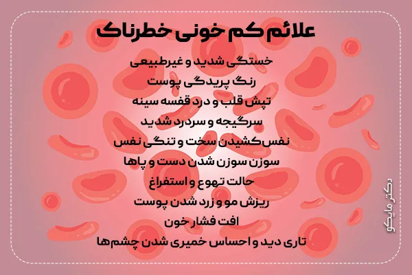کمخونی چیست؟ علائم، دلایل و درمان آن (راهنمای کامل و علمی)