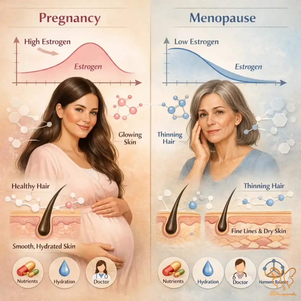 تأثیر هورمونها بر آکنه، چربی پوست و ریزش مو؛ بررسی علمی و کاربردی